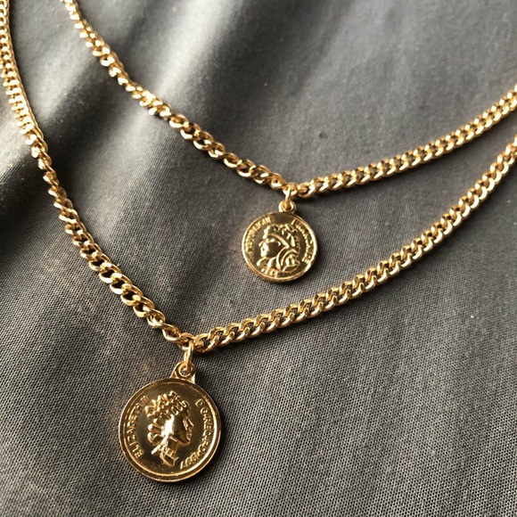 Princess Polly Jewelry - PRINCESS POLLY COIN NECKLACE